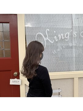 キングスベリー(Hair Relaxation King's Berry) ゆるふわパーマ×ダークブラウン