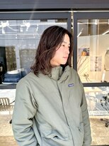 ノーム(norm) メンズロングパーマニュアンスパーマ
