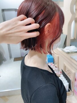 マシェリー バイ ロンド 金山(Ma cherie by Lond) 髪質改善/インナーカラー/前髪カット/韓国/ダブルカラー_4321