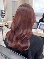 ソヨン 池袋店(SOYON)&nbsp;黒髪/グレーベージュ/レイヤーロング/前髪パーマ/髪質改善