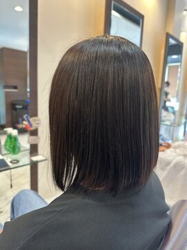 ルセ イノベーション 白岡本店(Ruse innovation) 【5月】ミディアムボブ×インナーカラー