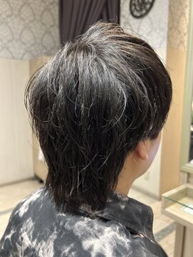 ビス リアン 川口店(Vis lien) 王道メンズショート☆無造作ツイストパーマセンターパート