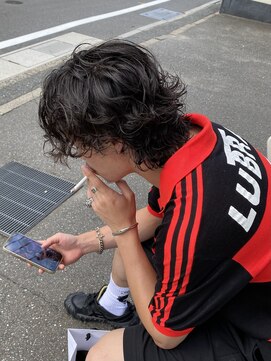 レガシーヘアーデザイン(Legacy hair design) Kazu × 大人パーマ グランジパーマ スパイラル ミディカール