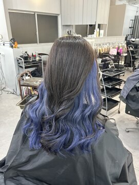 シェイロ(Cielro) 【ブルーラベンダー/アンブレラカラーこなれミディ】SAKI