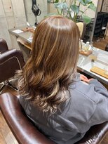 ディスコヘアー ベッロ(DISCO HAIR bello)&nbsp;｢ハイライト×コテ巻き｣で立体感！