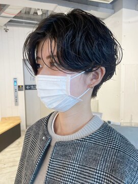 シオン(shion) 美髪ショート前髪カットおくれ毛_ba428972