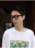 スパイキーショートメンズパーマメンズショート森田鴻之介丸の内