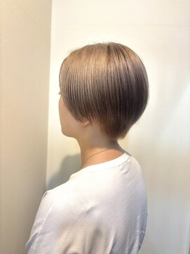 ペスカケイクリエイティブ(PESCA K-CREATIVE) ケアブリーチ×グレージュ