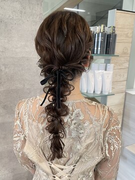 ハイル(KHAIR) あみおろしアレンジ♪/梅田美容室/金城二千夏