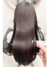 【潤いのある美髪】カット+縮毛矯正＋髪質改善TOKIOトリートメント