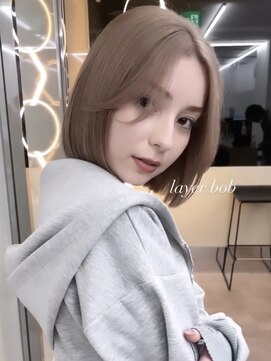 ラキング ギンザ トウキョウ(LAKING GINZA) くびれヘア/アプリコットオレンジ/夏/ハイライトカラー[銀座駅]