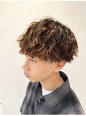 ツイストスパイラル/メンズパーマ/越谷
