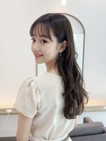 ライズ ネックス ザ サロン 渋谷(LIZE nex the salon)&nbsp;【ロングヘア　前髪あり　韓国ヘア　#19】#渋谷駅#韓国#髪質改善