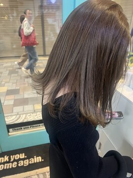 ナンバーナイン(NUMBER NINE) 姫路ブリーチ無しカラー/姫路レイヤーカット