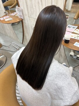 ロンドアジュール 横浜(Lond azur) ラベンダーミルクティー/オリーブグレー/ブリーチなし/ショート