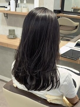 エン(en.) 細めハイライトグレージュ