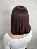 黒髪クラゲヘアーオリーブグレー小顔ココアベージュ