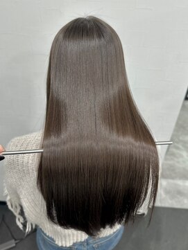 ピリオド 赤坂(Period.) ロングヘアー 地毛風 縮毛矯正 髪質改善 艶髪 赤坂見附 美容室