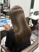 コビーバイジーナ 梅田茶屋町(Coby by Zina)&nbsp;グレージュ/髪質改善トリートメント【hina】