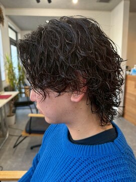 フゥ 宇都宮(FeU) 宇都宮メンズカットメンズパーマツイストパーマ波巻きパーマ眉毛