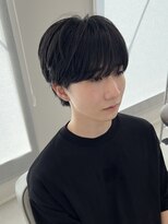 ホワイト(WHITE)&nbsp;シースルーマッシュ　ラウンドマッシュ