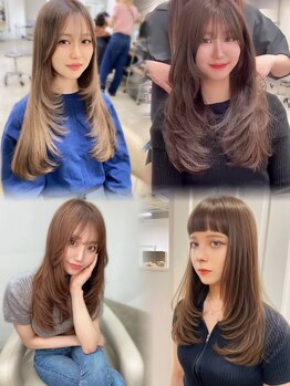 ファンド 千葉(fand)の写真/【韓国風レイヤー】千葉で叶う憧れのモテヘア◎一人ひとりの“かわいい”をつくります♪