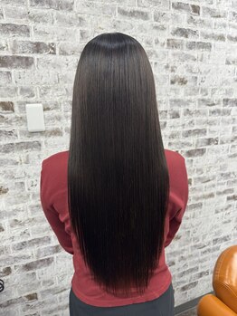 マーレ(MARE)の写真/うねりが気になるこの季節、ＭＡＲＥ自慢の縮毛矯正とトリートメント乗り切る！お気軽にお問合せ下さい☆