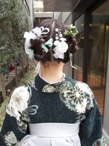 ユルクメゾンシティ 名古屋(JURK MAISON CITY)&nbsp;natsu style 卒業式 ツイン ヘアアレンジ