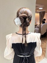 ヘアーザラブズラフズ オーガニカ 北九州(HAIR THE LOVES LAUGHS ORGANICA) 個性派タイトアレンジ