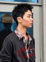 心斎橋 カイ(X)&nbsp;132. スパイキーショート/刈り上げ/カラー/メンズカット