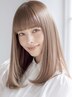 【似合わせカット】+【低ダメージうるツヤストレート】￥17600～→￥12320～