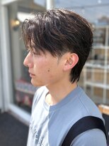 クオリア(Quaria)&nbsp;センターパートウルフ/波巻きパーマ/ツイストパーマメンズ