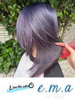 エマヘアデザイン(e.m.a Hair design)&nbsp;ラベンダーカラー