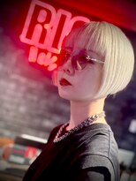 ライオットヘアクラブ(RIOT Hair Club)&nbsp;モードホワイトボブ