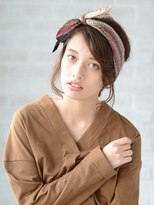 アース コアフュールボーテ 上越店(EARTH coiffure beaute)&nbsp;こなれスカーフアレンジ