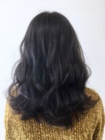 美容室 フラット(FLAT)&nbsp;ダークブルーアッシュ