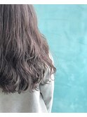 斜めバングふわくしゅニュアンス