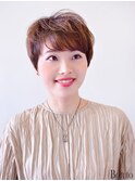 【Bonito かけい】キュートなワンカールマッシュショート