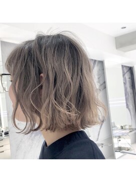 レイズ 立川(RAYS) 【RAYS/金本】外国人風グラデーションカラー×切りっぱなしボブ