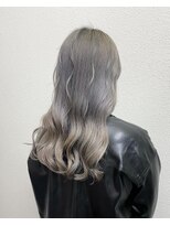 アウルム ヘアアンドスパ(aurum hair&spa) 【ロング】ホワイト系エモグレージュ♪