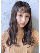 バロンフェム(baLon.fem)&nbsp;髪の毛の柔らかさが深みと透明感がかもちだすラフウェーブ女子