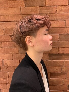 ビューティクララ 細江店 外国人風パーマ・ピンクベージュ