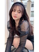 ノク 渋谷(nok)&nbsp;ラベンダーグレージュ_ショコラアッシュヘルシースタイル