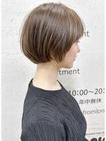 モリオ フロム ロンドン サッポロファクトリー店(morio FROM LONDON) 【morio札幌】札幌美容室 大人かわいい丸みショートボブ