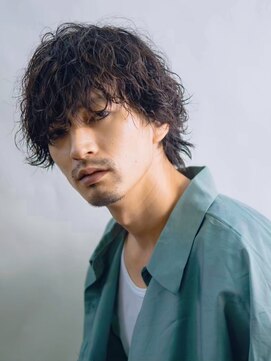 レーヴ(Reve) 波巻きウェーブ　メンズスタイル