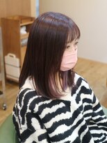 シャンティ インナーカラー/パープル【 SHANTi/岡安】