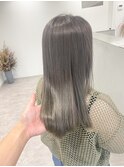 グレージュヘア