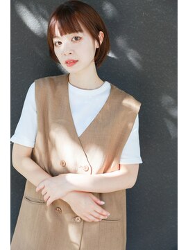 グランマッシュ(Granmash) コンパクトショートボブ・顔まわりカット・髪質改善・白髪ぼかし