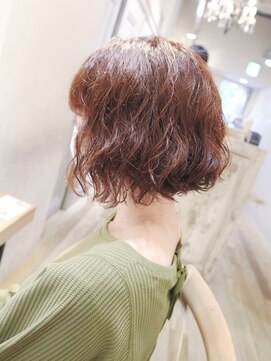 ウフアンビアンス(Oeuf.ambiance) ボブパーマ／レディースパーマ