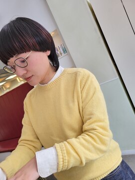 榮美容室 本店 マッシュウルフ